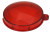 FPAL-LR Fiberstars Lens Cover, Snap-On Plastic, Red