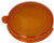 Fiberstars Lens Cover, Snap-On Plastic, Orange | FPAL-LO