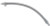 523115 Rola-Chem Tygon Pinch Tube Hose Clear 13.5” With Clamp