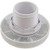 Custom Molded Products White Gunite Suction Fitting, 2" Slip | 25215-000-000