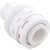 Waterway Plastics 210-9790 Nozzle, Waterway Poly Jet Caged Style, Directional, White