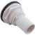 Waterway Plastics 550-9330 Eyeball Fitting, WW, 1-1/2"b, 3-1/2"fd, 3/4" Orifice, White