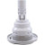 Waterway 212-8059-STS Adjustable Poly Storm Directional 3-3/8" Textured Scallop Snap In Light Gray