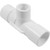 Waterway Plastics 602-5000 Body, 1"Check Valve Tee, 1"S X 1"S - White