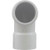 Waterway Plastics 90 Elbow, Sweep, Waterway, 1-1/2" Slip x 1-1/2" Spigot | 411-9100