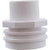 Waterway Plastics 400-9190 Eyeball Fitting, WW Flush Mount, 1-1/2"Insider, 2-1/4"fd,Wht