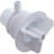 Balboa/G&G Industries 30420-WH Wall Fitting, BWG/GG Suction Assy, 3-5/8"hs, 2"spg, White