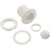 Balboa Water Group Jet Intl, BWG/HAI Hydro Jet, Long, 3-3/8"fd, Dir, w/Nut, Wht | 10-3300WHT
