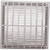 Hayward WGX1032BLV2 Main Drain Grate, Hayward Low Velocity, 12" x 12"Sq, w/Frame