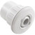 Custom Molded Products Fiberglass Wall Fitting with Eyeball, White | 25523-700-000