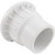 Custom Molded Products 25523-700-000 Fiberglass Wall Fitting With Eyeball, White