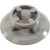 Custom Molded Products 25527-101-100 Floor Inlet Fitting Cover Wth Screw Gray