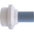 Custom Molded Products 25556-100-000 Eyeball Fitting, CMP, 1-1/2"mpt, 3-3/4"fd, w/blue nozzle
