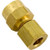 Len Gordon 522001 Compression Fitting, 1/8" x 1/4" Tube, Brass