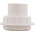 Zodiac Pool Equipment 3-3-110 Return Fitting/Inlet, Zodiac ThreadCare, 1.5" and 1", White