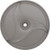 Zodiac Pool Equipment R0615700 Wheel, Zodiac Polaris TR35P, Double-Sided, Silver