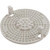 Pentair 45118000 Skimmer Lid, Pentair, Admiral Skimmers, No Logo