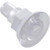 Rising Dragon Light Wall Fitting, RD, Mini POL, 1/2"hs, 1"fd, Clear | RD631-1110