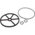 AstralPool 4404120407 Gasket Kit, Astral, 2" MPV Side Mount (Spider/Friction/Lid)