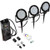 PAL Lighting 45-PAL-GL9-WW3P PAL GL9 Garden Light, 12vdc,9w,WW 2wire,3-Pak w/Transformer