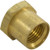 Val-Pak Products Insert Nut, Anthony Apollo DE Filter Shaft, 0.5", Brass | V34-121