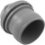 Infusion Pool Products VRFSAS2LG Inlet Fitting, Infusion Venturi, 2" Insider, Glueless, LtGry