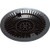 AquaStar Pool Products R8MF102 Main Drain Grate, Retro 8" Round, MoFlow, w/Hardware, Black