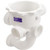 Praher Canada Ltd E-55-S2PP2 Body Assembly, Praher SM2-PP2 Valve, 2", White