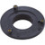 AquaStar Pool Products R415T105 Wall Fitting, Retro 4" dia, 1-7/8"hs, 1-1/2"mpt, Dk Gray