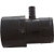 Waterway Plastics 3/8"B X 1 1/2"B X 1 1/2"Spg Adapter-Black | 417-6281