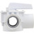 Olympic AFT100T Diverter Valve, Olympic, 1-1/2"fpt, 3-Way, White