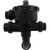 Waterco 2290590 Multiport Valve, Waterco Side Mount, 2", 6 Position