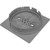 Custom Molded Products Square Skimmer Cover & Collar, Gray | 25538-901-000