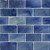 AIMGS84896B1 Subway 2\ X 4" Blue Glass Tile"