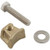 Perma-Cast Wedge Assembly, Perma Cast, 1-1/2" Bolt, Brass | PW