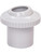 Hayward SP1421E50 HydroStream Insider Fitting, 1-1/2" Slip, 1" Opening, White, Case of 50