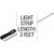 PAL Lighting 42-PLOF-RGB-090 Light Strip, LED, 3ft, w/Diffuser Lens, 65ft Cord