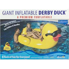 Game 5000 Pool Inflatable, GAME Giant Inflatable Derby Duck