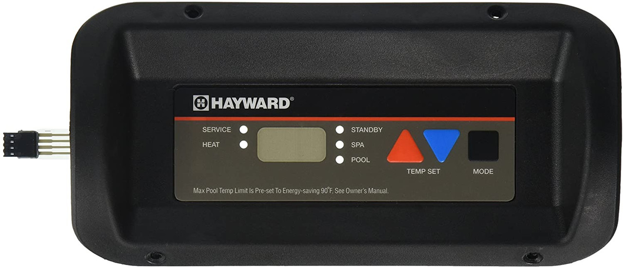 Hayward FDXLBKP1930 Universal H-Series Low Nox Bezel And Keypad Assembly, Taupe