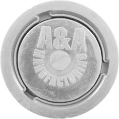 A&A Manufacturing 521842 Cleaning Head, A&A Manufacturing Style II, Low-Flow, White