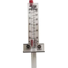 Blue-White Industries F-30200P Flow Meter, Blue-White, F-300, for 2" PVC, 20-120 gpm