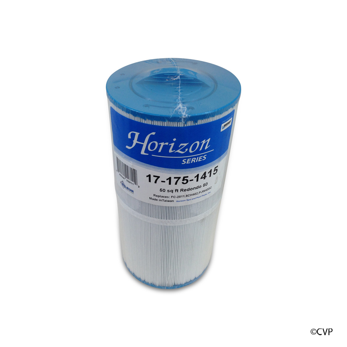 FC-2811 Horizon Series By Filbur Cartridge,50Sqft,Ht,2"Mpt B,5-1/2",11"3Oz