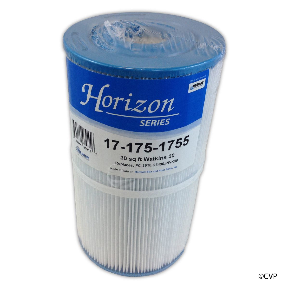 FC-3915 Horizon Series By Filbur Cartridge,30Sqft,1-15/16"Ot,1-15/16"Ob,6",10-1/2"3Oz