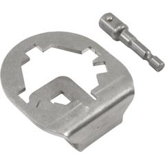 Waterco MT-50-S Tool, Socket, 3 and 4-Lobe Clamp Knob, Stainless Steel