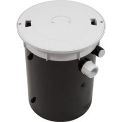 Custom Molded Products 25504-100-000 Pool Leveler, White Lid And Collar