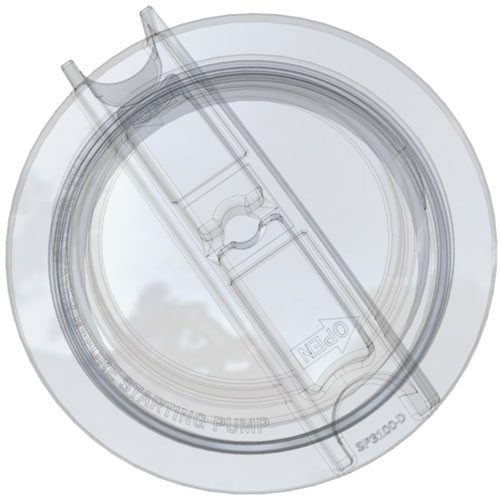 Hayward Super II Strainer Cover, Hand-Knob Style, Clear | SPX3000D