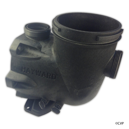 Hayward Ecostar Tristar Waterfall Tristar Pump Strainer Housing, 2" X 2" With Drain Plugs, Threaded Style | SPX3200A