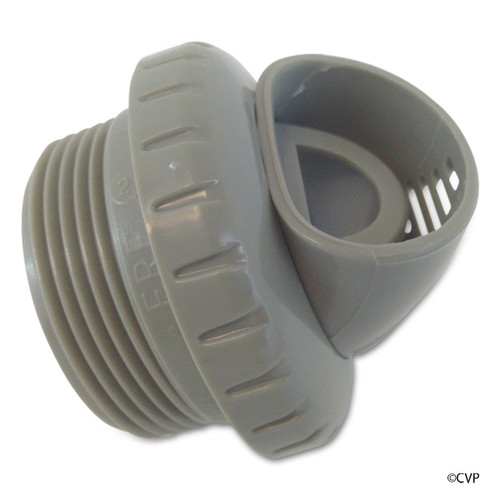 Venturi Wall Returns Fitting Threaded 1.5" Inlet Lt Gray Venturi Return | VRFTHLG