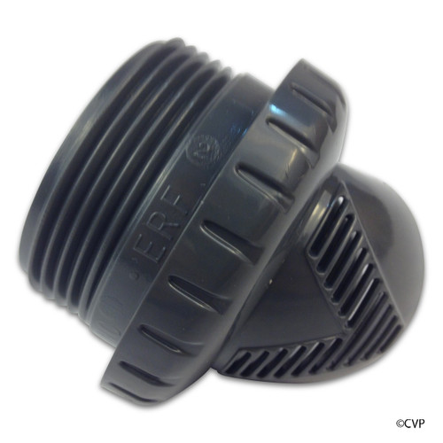 Venturi Wall Returns Fitting Threaded 1.5" Inlet Dk Gray Venturi Return | VRFTHDG
