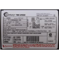A.O. Smith Threaded Fr 1.5Hp 2Sp Ee 230V Square Flange Motor | B2983